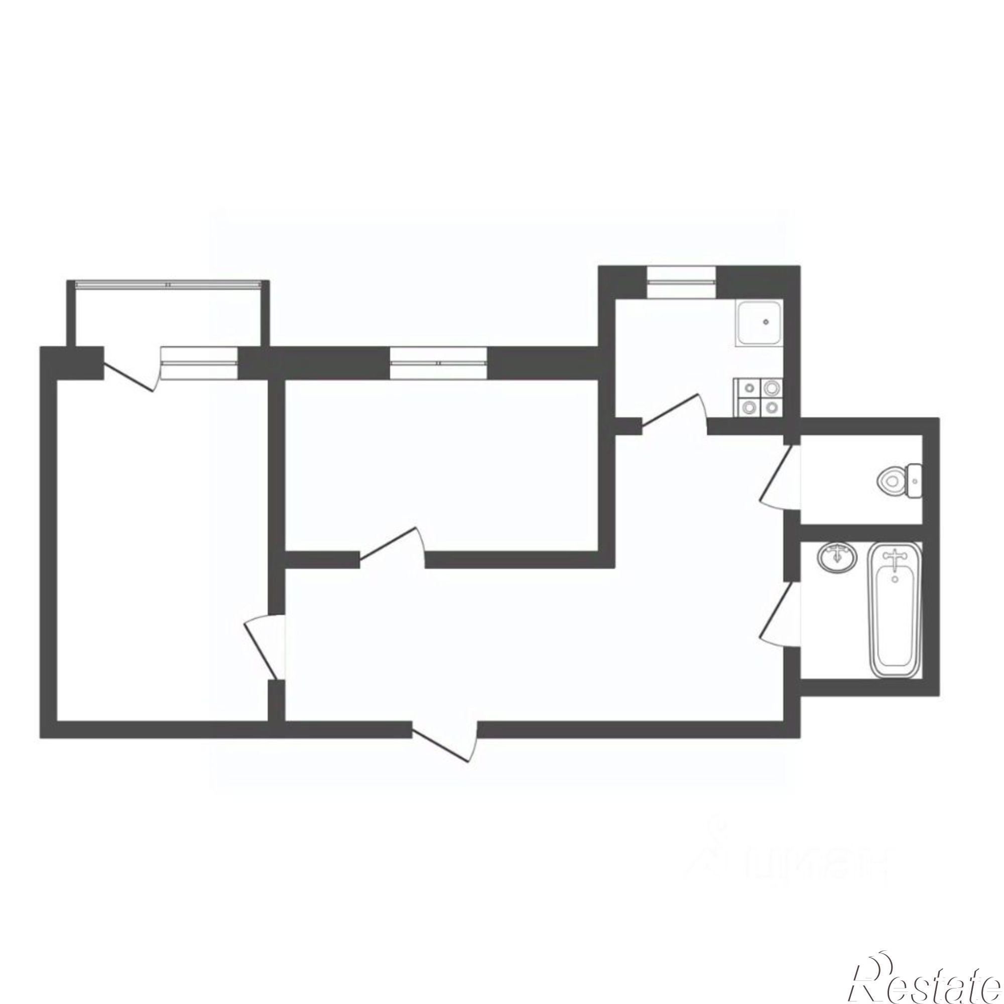Купить квартиру за 5 800 000 рублей на улица Республики, 219