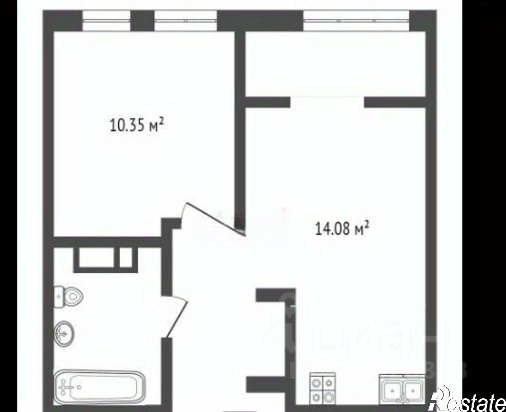 Купить квартиру за 5 900 000 рублей на улица Первооткрывателей, 14