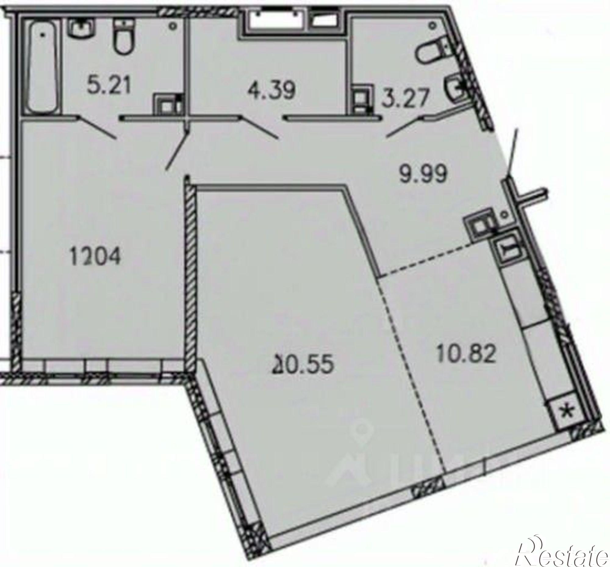 Купить квартиру за 6 480 000 рублей на ул Первооткрывателей, 6