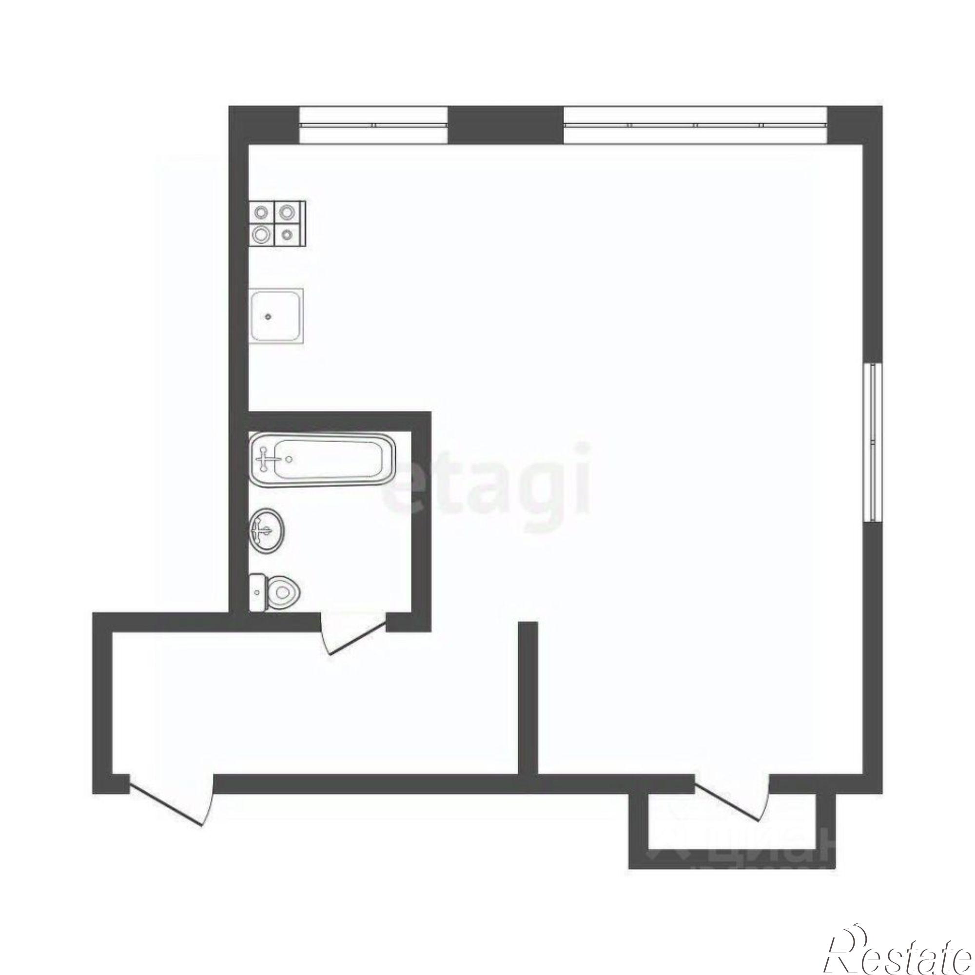 Купить квартиру за 4 650 000 рублей на улица Пржевальского, 42А