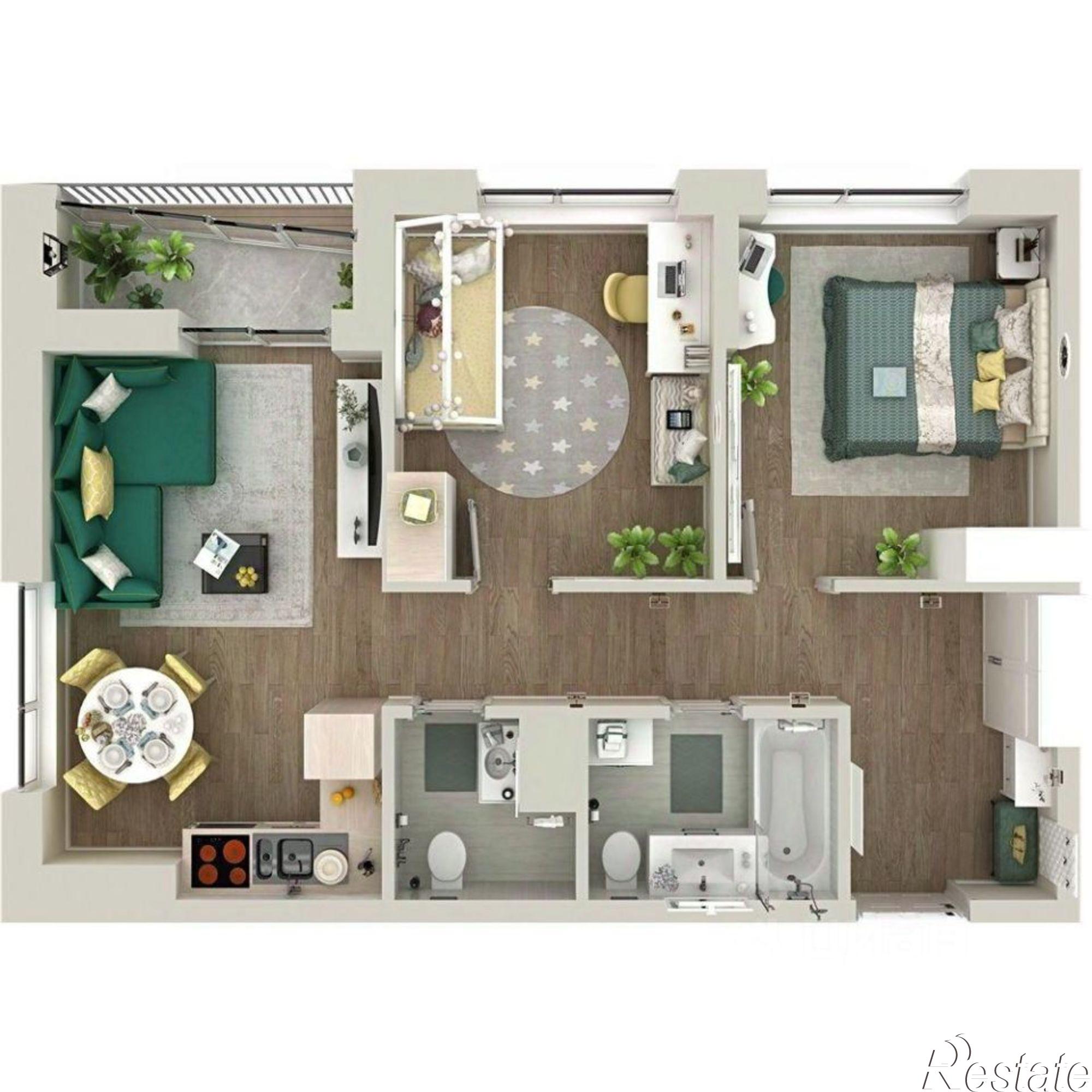 Купить квартиру за 8 590 000 рублей на улица Николая Глебова, 10