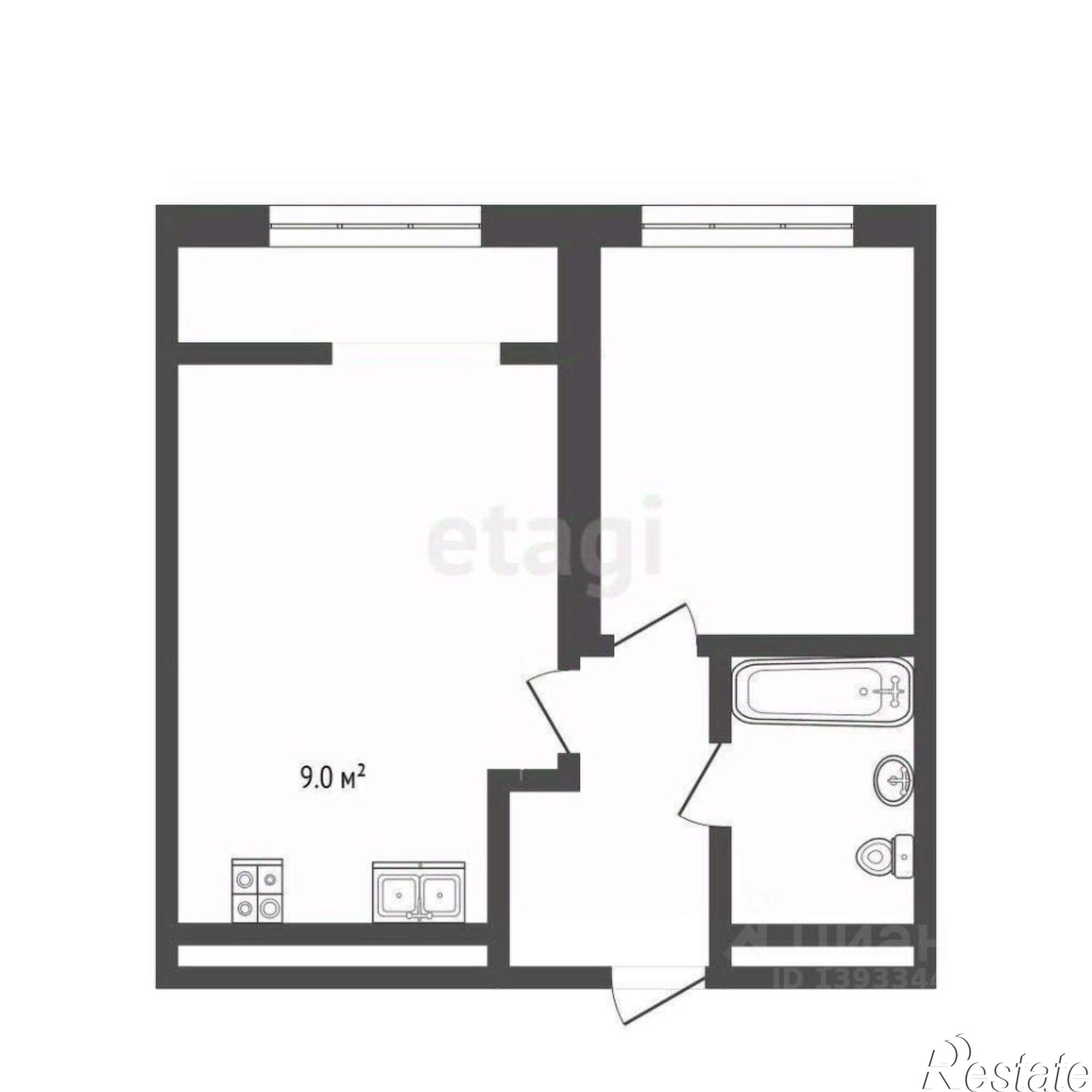 Купить квартиру за 13 100 000 рублей на улица Николая Ростовцева, 26 к1