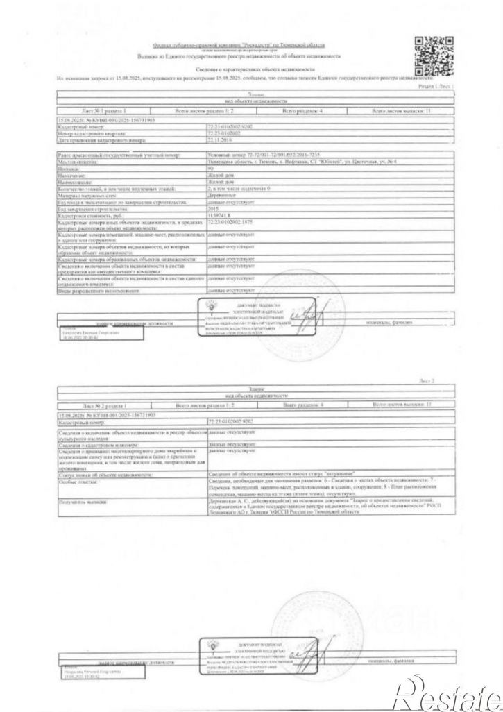 Отдельное здание ул 1-я Садовая, 6,  д. 6