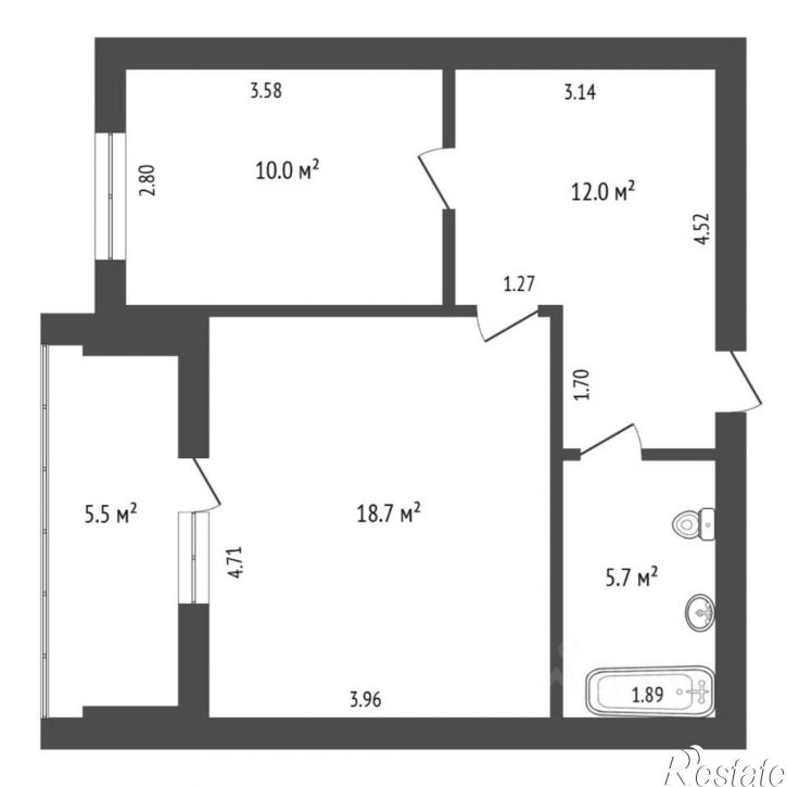 1-комн квартира ул Широтная, 209,  д. 209