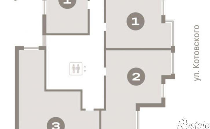 1-комн квартира в новом доме ул Холодильная, 65/2,  д. 65/2