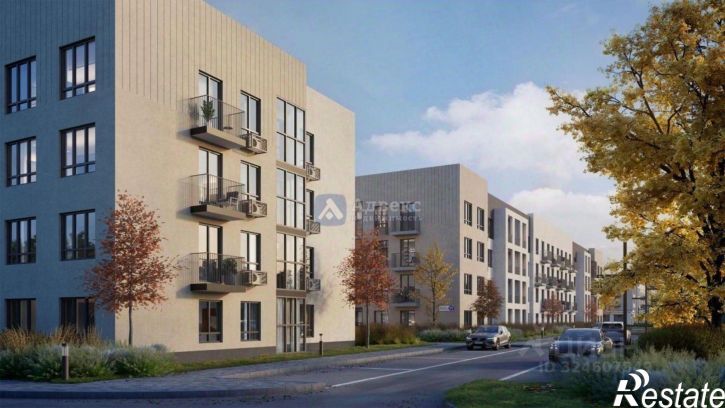 2-комн квартира в новом доме улица Василия Севергина, 2,  д. 2