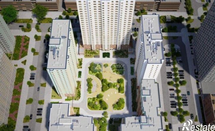 2-комн квартира в новом доме улица Эльвиры Федоровой, 1к1,  д. 1к1