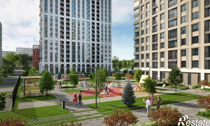 2-комн квартира в новом доме улица Николая Глебова, 10,  д. 10