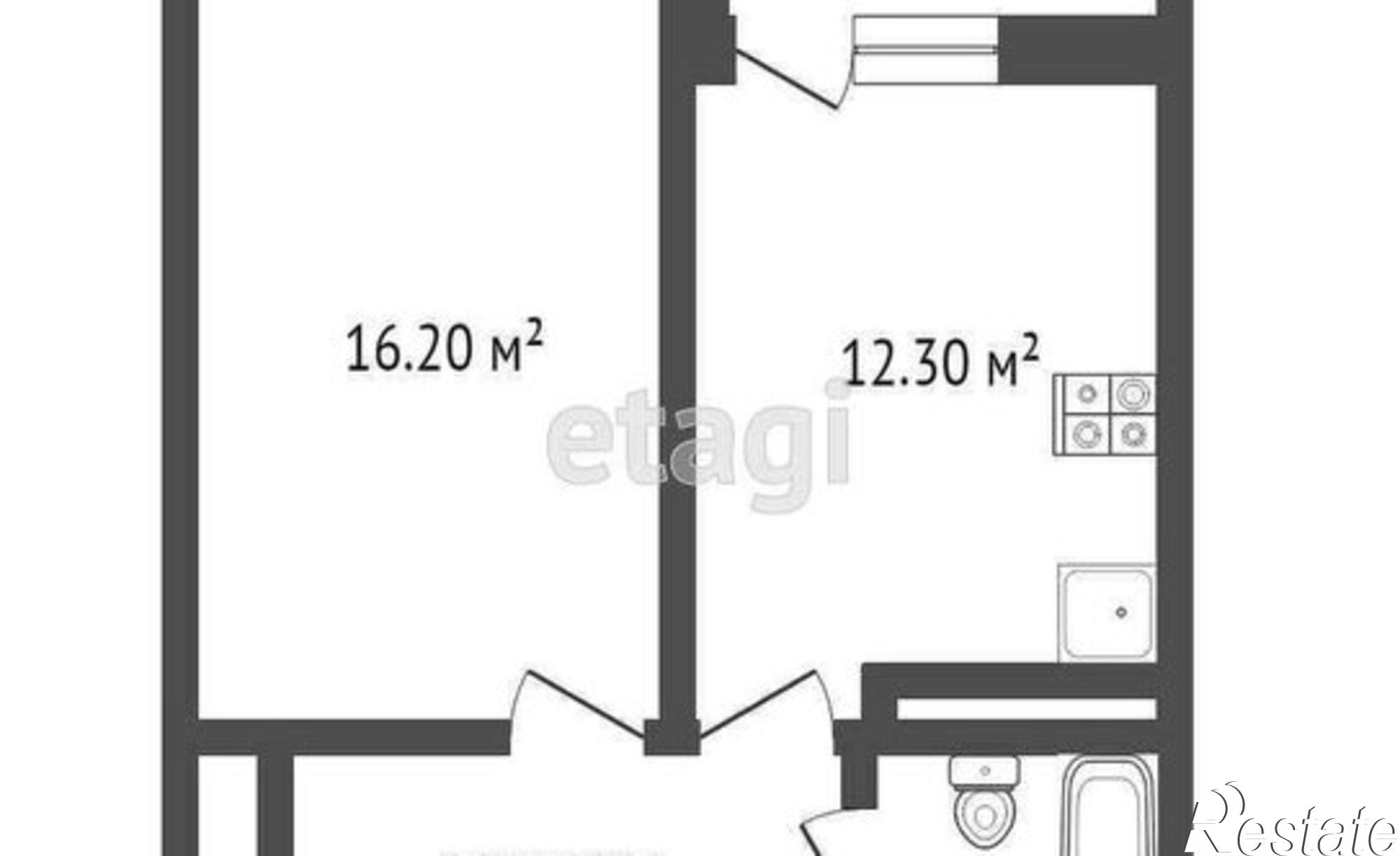 Купить квартиру за 5 800 000 рублей на улица Василия Подшибякина, 19