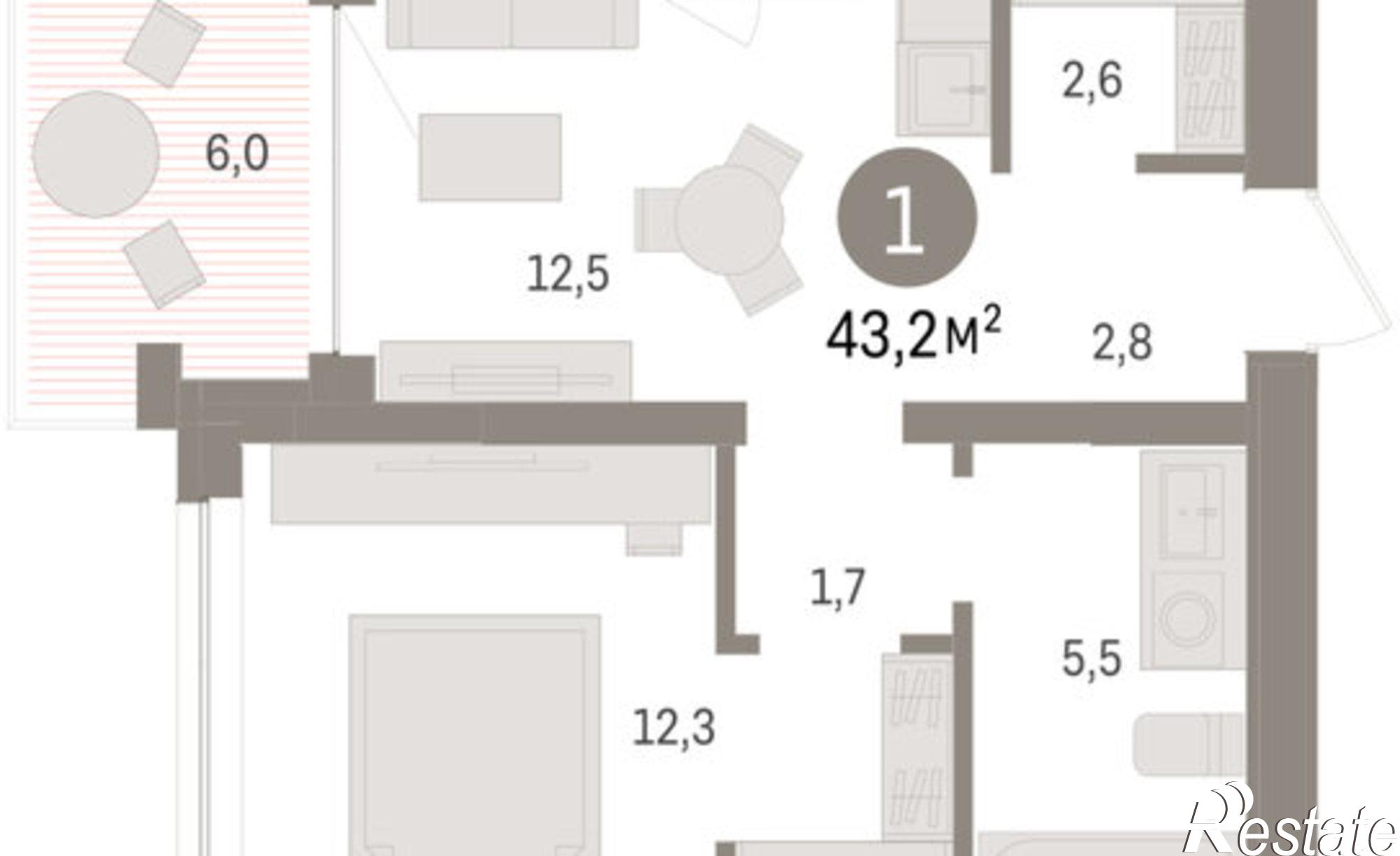 Купить квартиру за 7 330 000 рублей на ул Урайская, 59