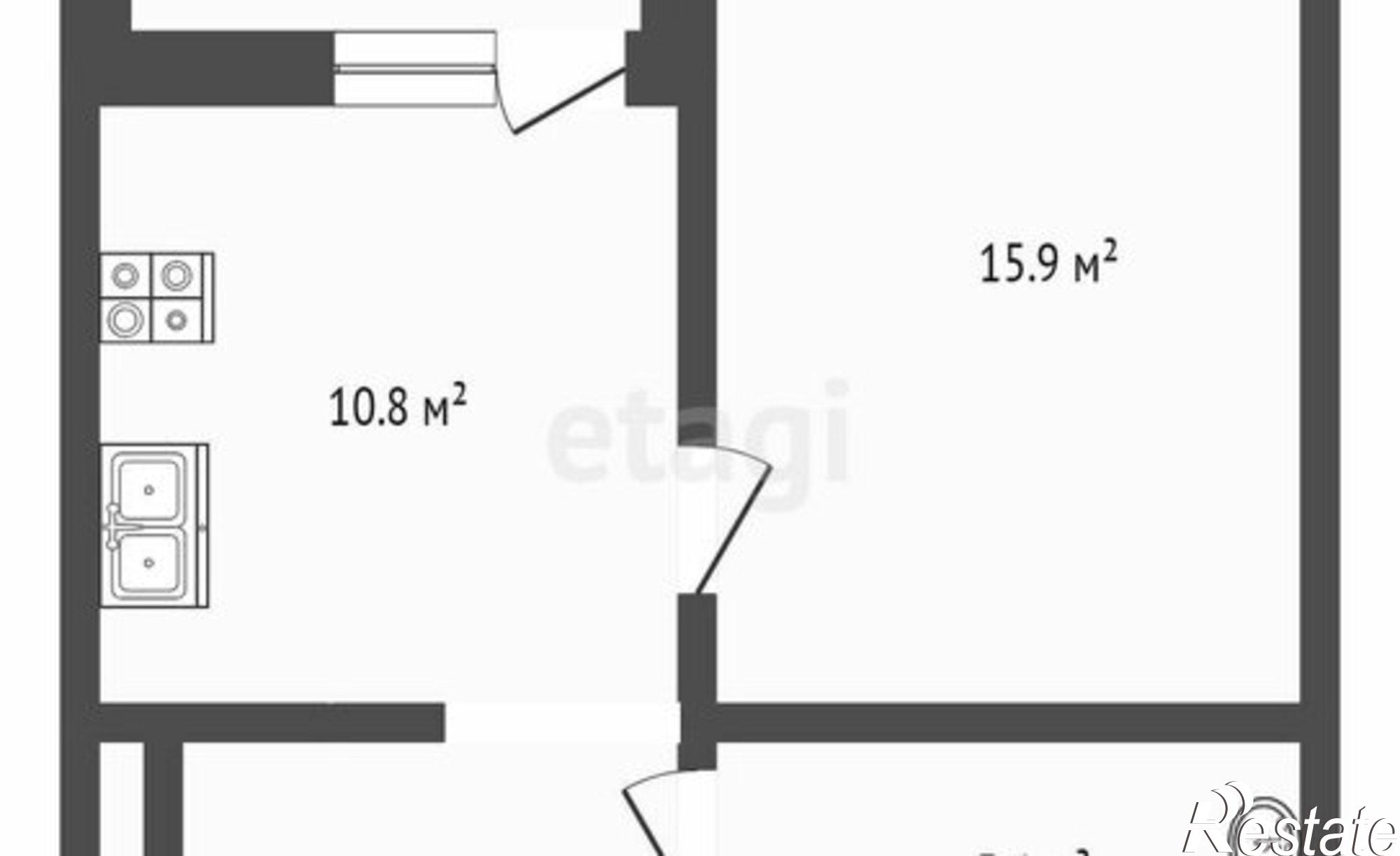 Купить квартиру за 5 700 000 рублей на ул Эльвиры Федоровой, 1