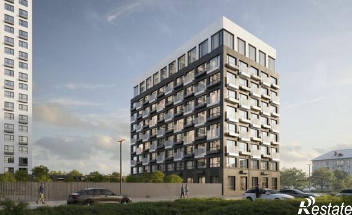 1-комн квартира в новом доме Полевая улица, 108 к1,  д. 108 к1