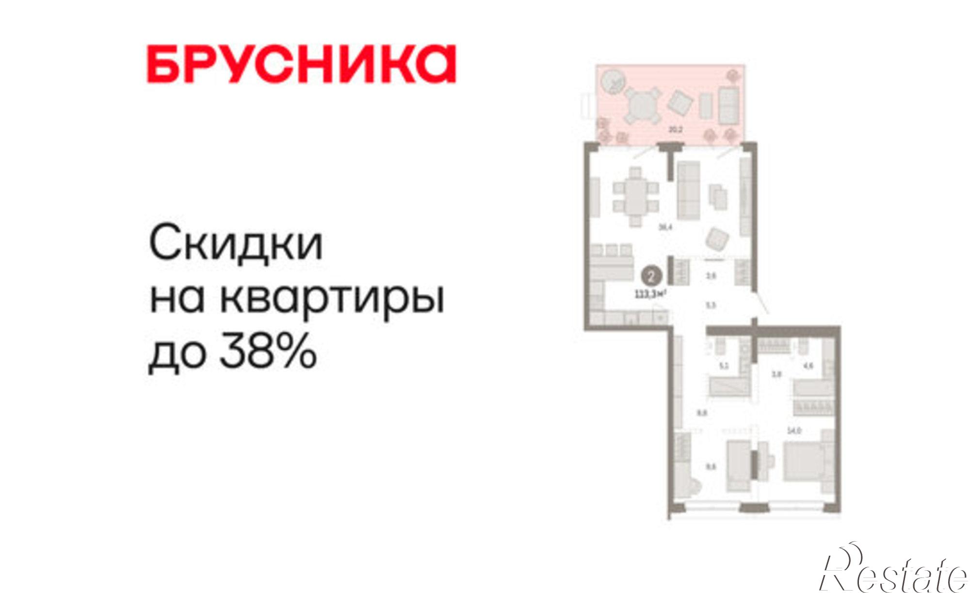 Купить квартиру за 17 020 000 рублей на ул Минская, 69