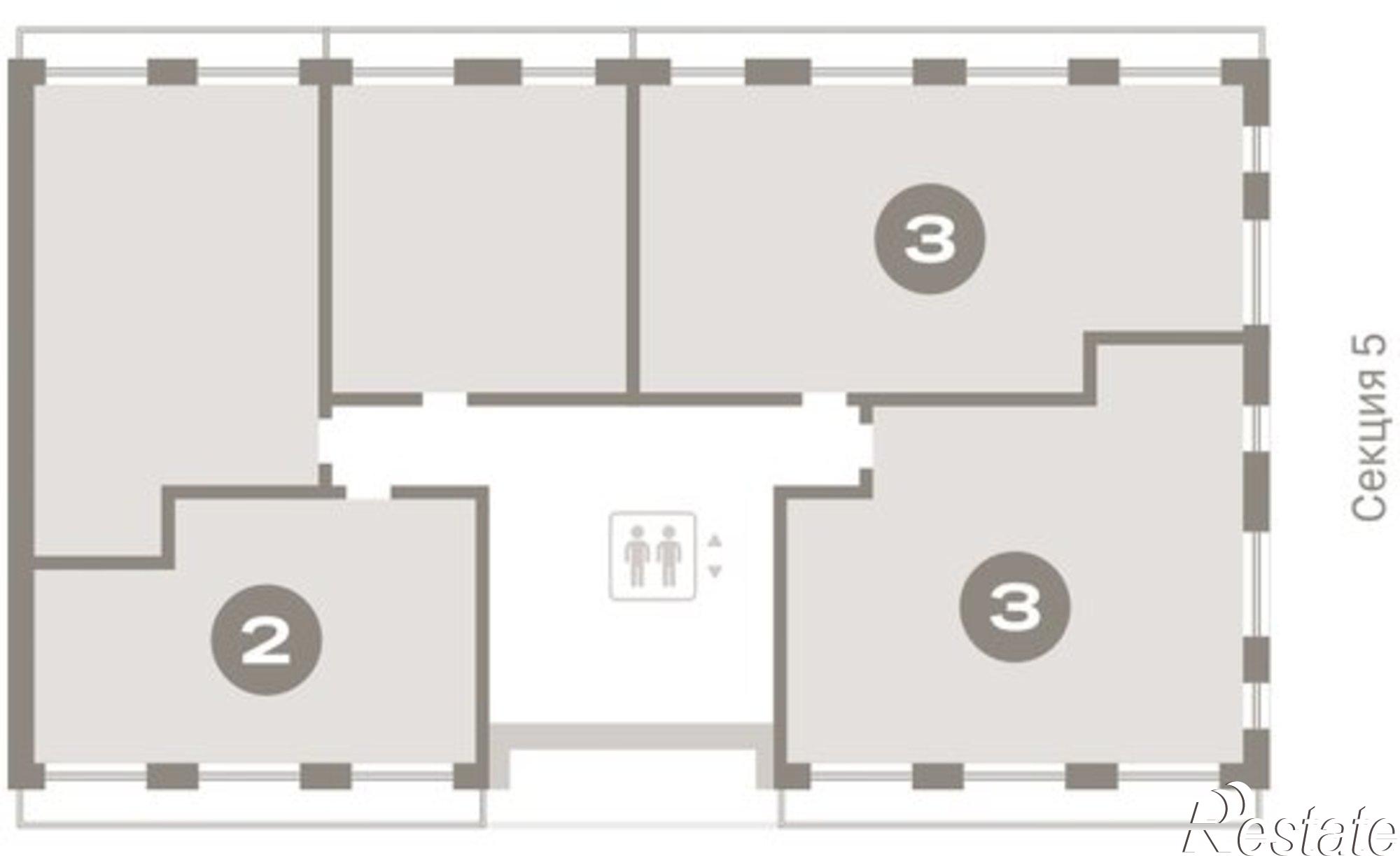 Купить квартиру за 12 370 000 рублей на Причальная улица, 7