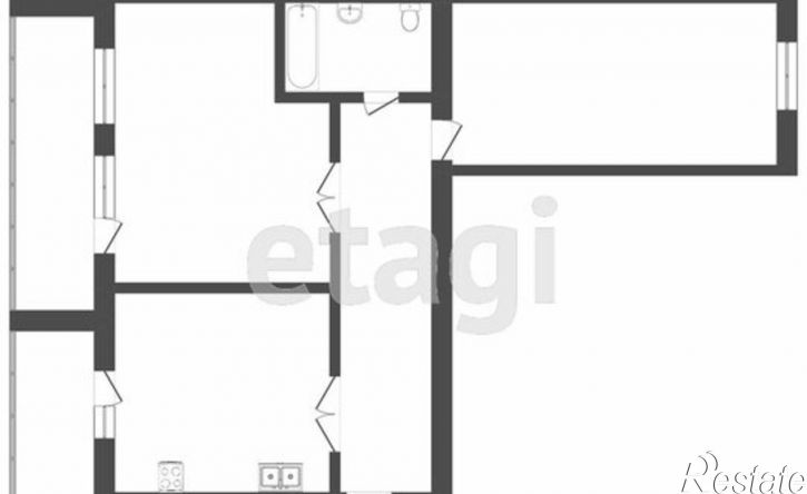 2-комн квартира ул Широтная, 100 5,  д. 100 5,  к. 5