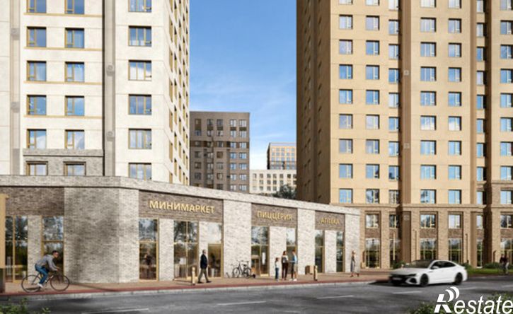 2-комн квартира в новом доме Лесопарковая улица, 22