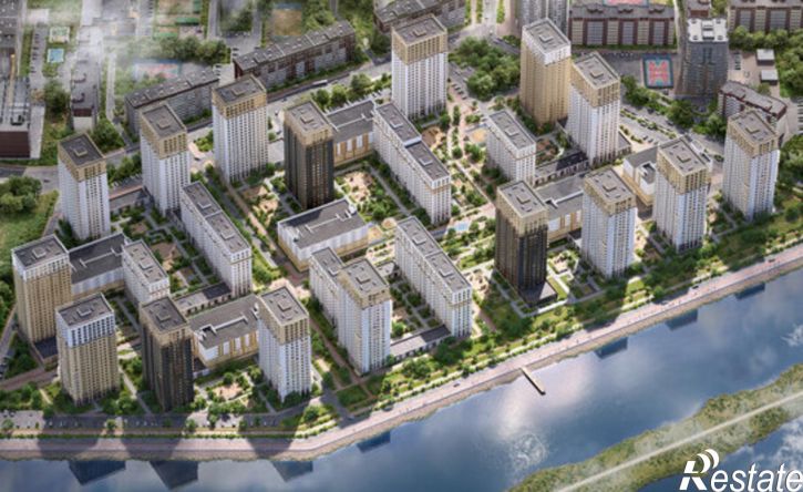 2-комн квартира в новом доме Лесопарковая улица, 22