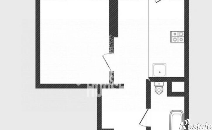 1-комн квартира Харьковская улица, 76,  д. 76