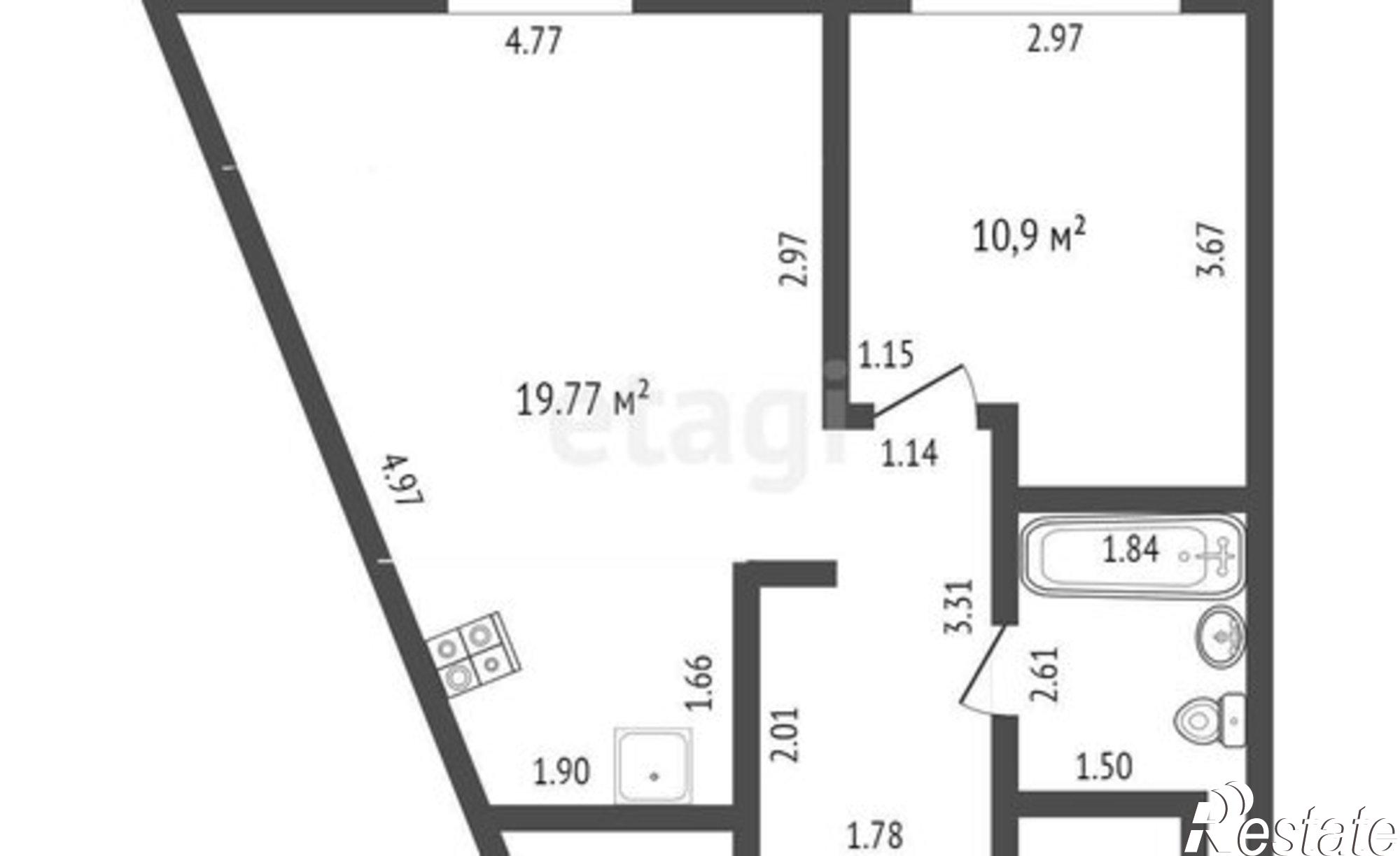 Купить квартиру за 8 440 000 рублей на улица Газовиков, 73 к4