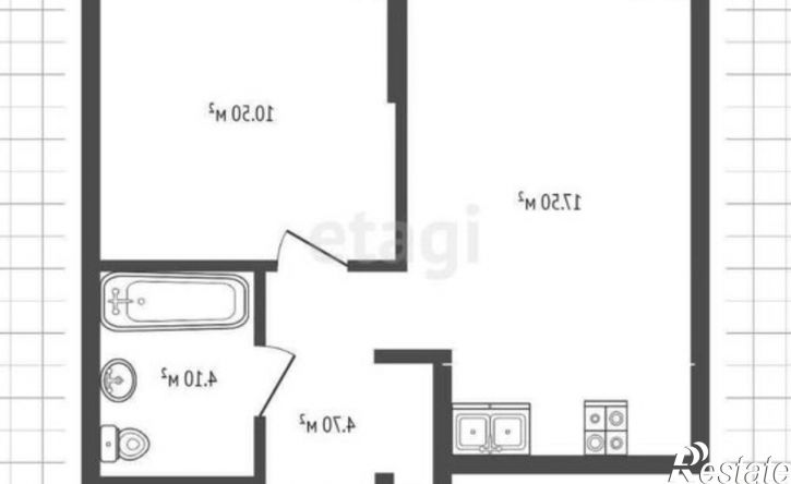 1-комн квартира в новом доме ул Эльвиры Федоровой, 3,  д. 3