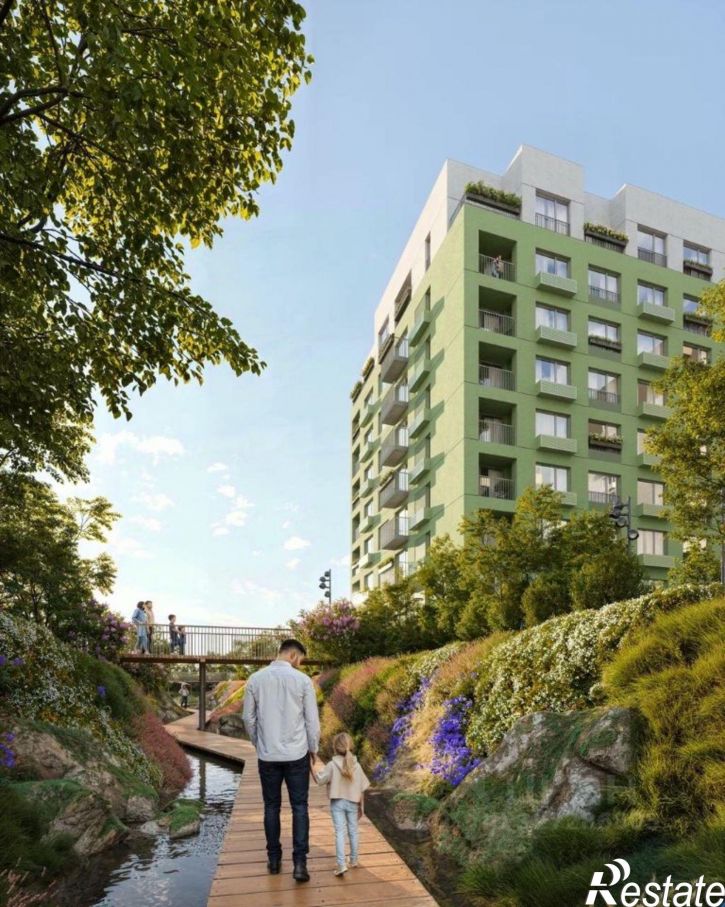 1-комн квартира в новом доме улица Василия Подшибякина, 5