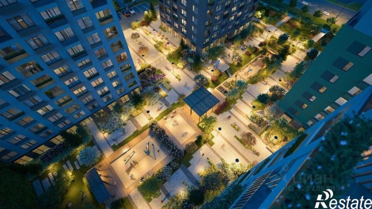 1-комн квартира в новом доме улица Василия Подшибякина, 5