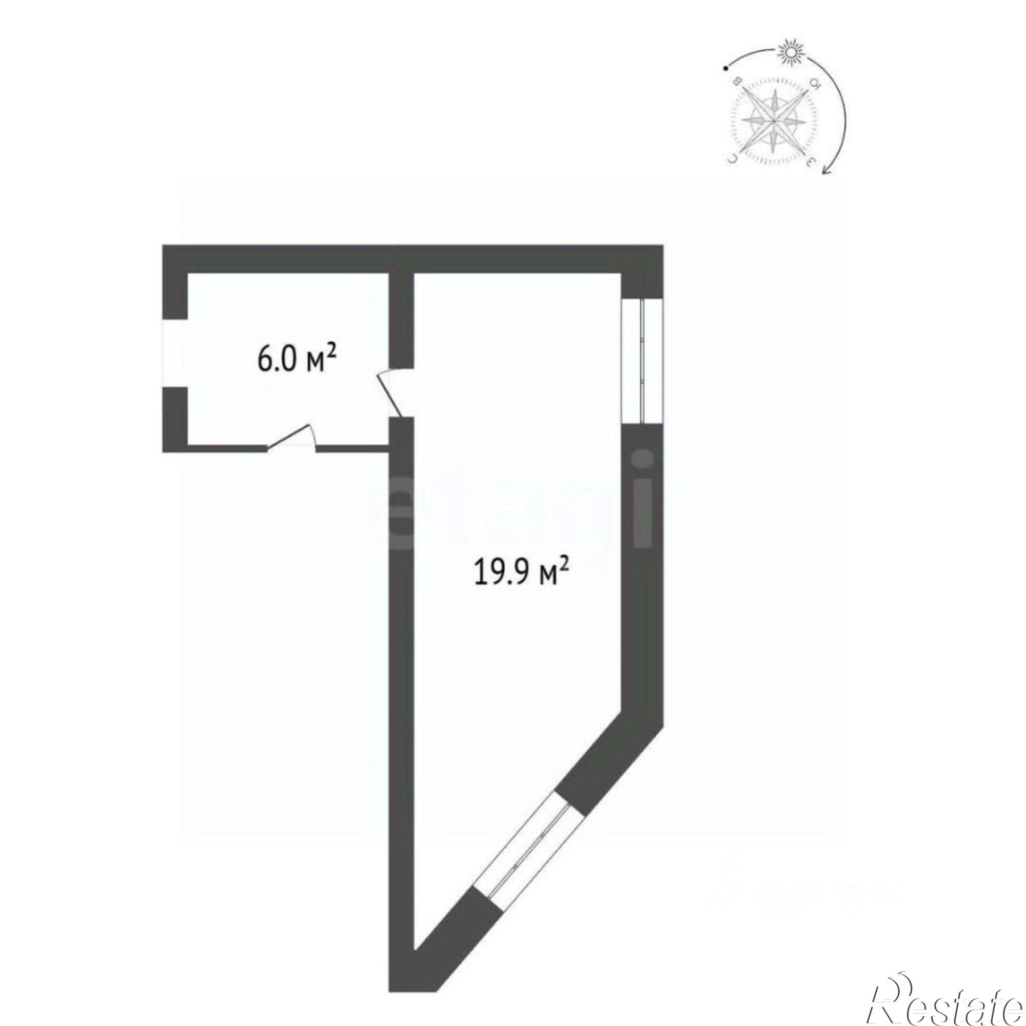 Купить офис, помещение под офис за 2 375 000 рублей на ул Монтажников, 1/4