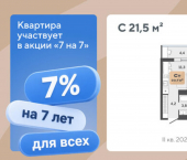 1-комн, 22 кв м, этаж 16/17 ул Республики, 204а
