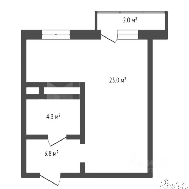 1-комн квартира ул Краснооктябрьская, д 16 к 1