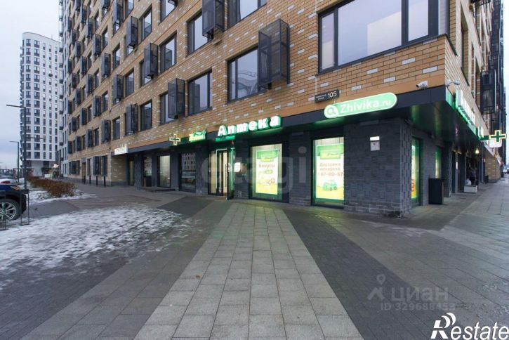 Торговое помещение улица Новосёлов, 105,  д. 105