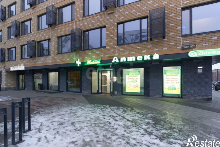 Торговое помещение улица Новосёлов, 105,  д. 105