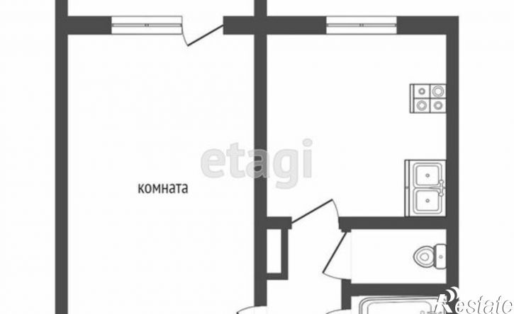 1-комн квартира ул 30 лет Победы, 56,  д. 56