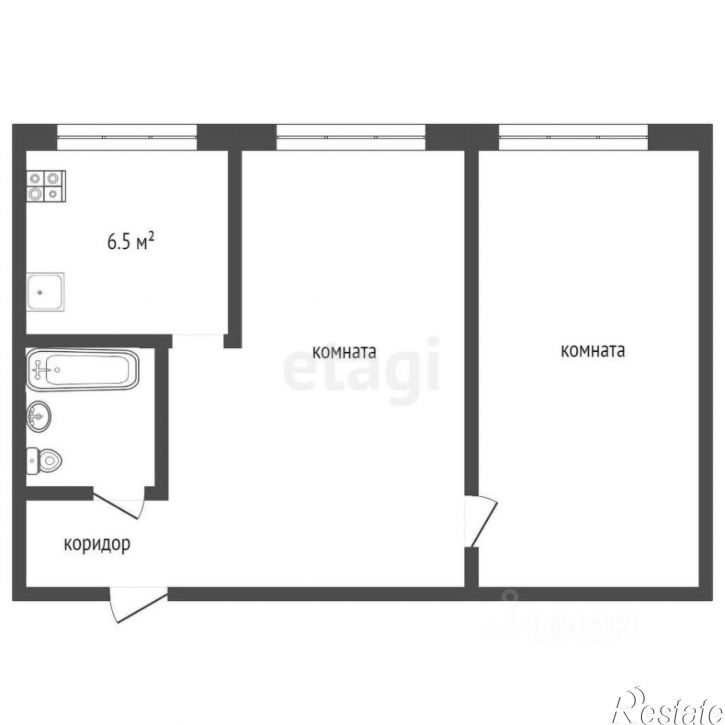 2-комн квартира ул Мельникайте, 103,  д. 103