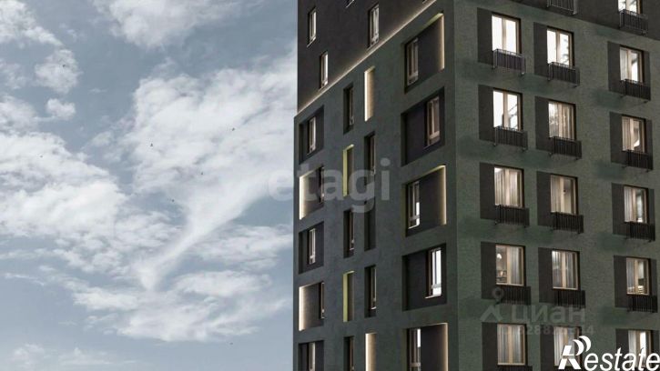 1-комн квартира в новом доме улица Республики, 204 к12,  д. 204 к12