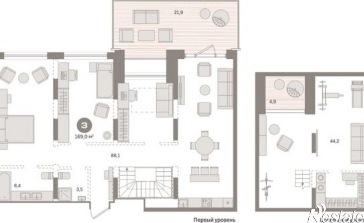 1-комн квартира Госпаровская улица, 5,  д. 5