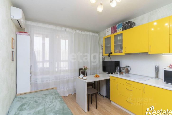 1-комн квартира улица Николая Зелинского, 19,  д. 19