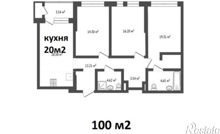 3-комн квартира улица 50 лет Октября, 63Г,  д. 63Г