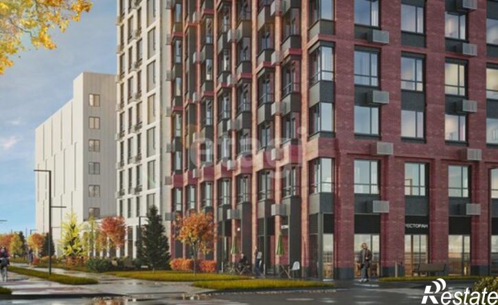 2-комн квартира в новом доме Краснооктябрьская улица, 10 к1,  д. 10 к1