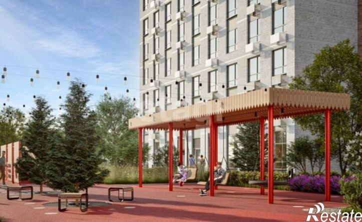 2-комн квартира в новом доме Краснооктябрьская улица, 10 к1,  д. 10 к1