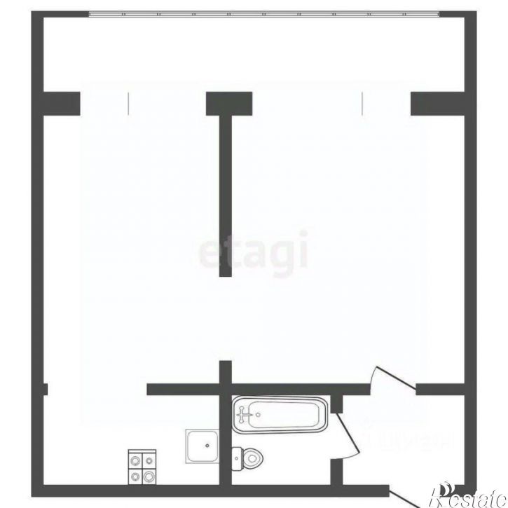 1-комн квартира ул Бабарынка, 16а,  д. 16а