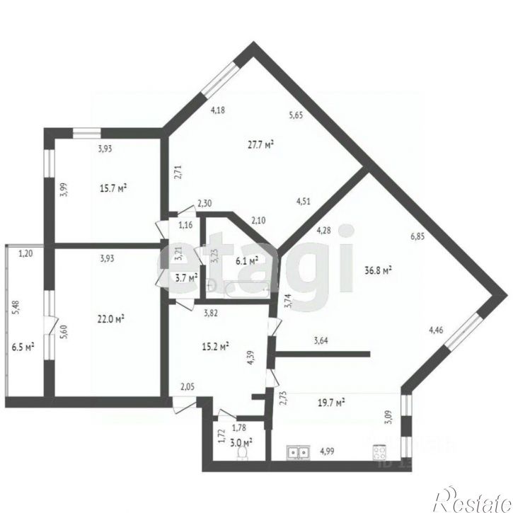 4-комн квартира Сургутская улица, 11 к2,  д. 11 к2