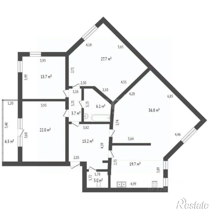 4-комн квартира Сургутская улица, 11 к2,  д. 11 к2