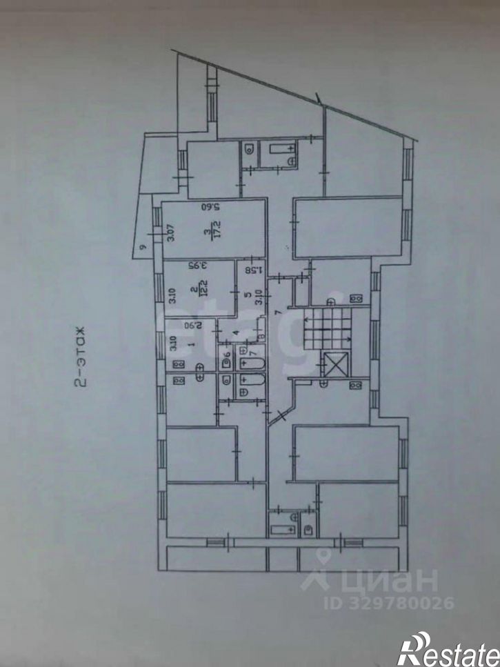 2-комн квартира улица Самарцева, 20,  д. 20