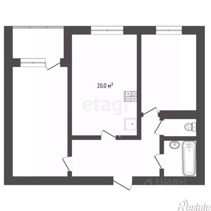 3-комн квартира ул Западносибирская, 22 1,  д. 22 1,  к. 1
