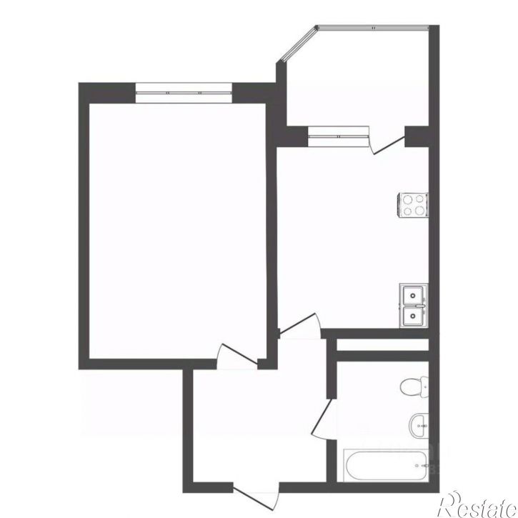 1-комн квартира Судоремонтная улица, 30,  д. 30
