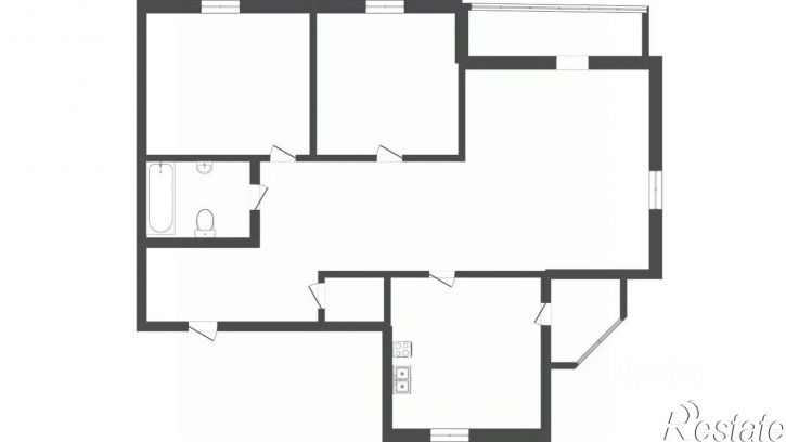3-комн квартира улица Кирова, 6,  д. 6