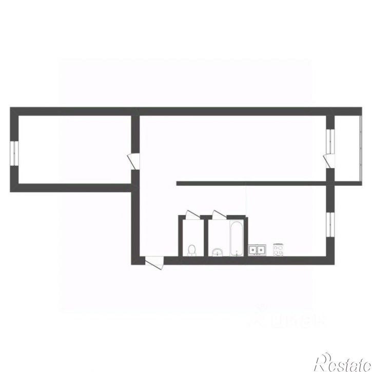 2-комн квартира ул Энергетиков, 51а,  д. 51а