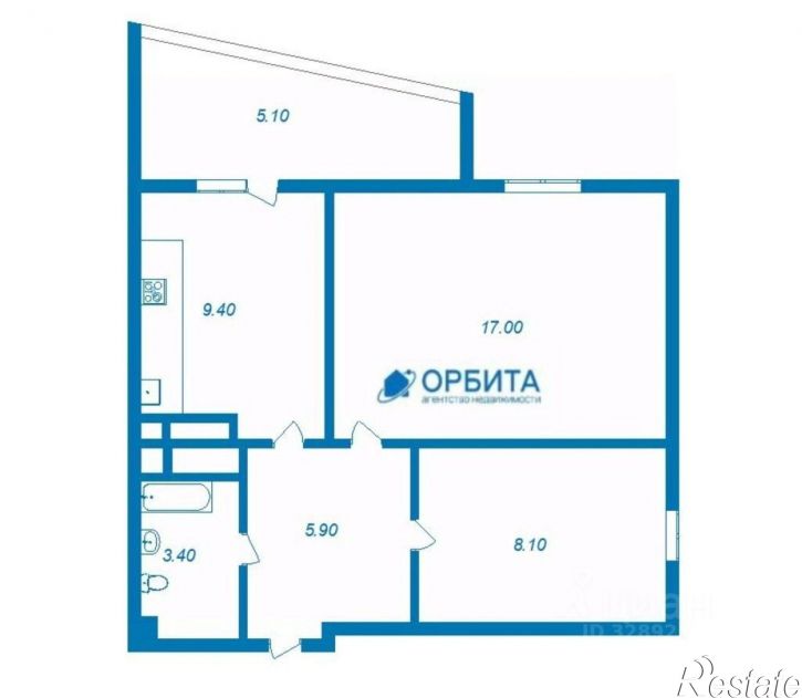 1-комн квартира улица Газовиков, 53,  д. 53