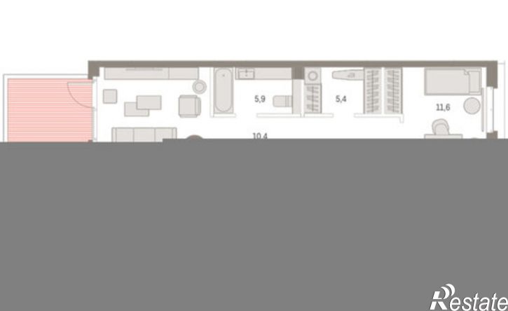 2-комн квартира в новом доме ул Холодильная, 65/2,  д. 65/2