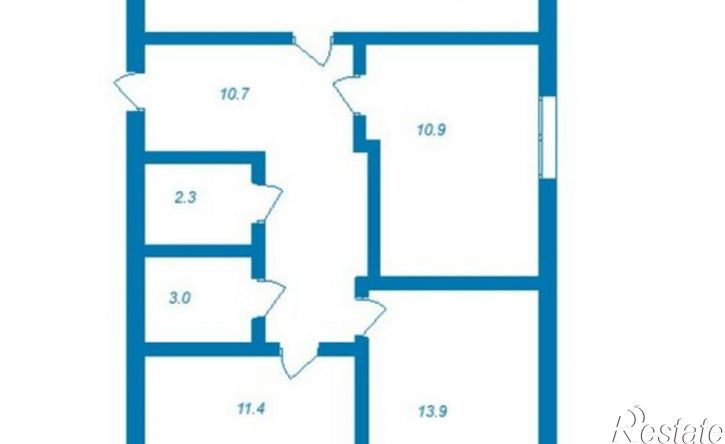 3-комн квартира улица Эрвье, 28,  д. 28